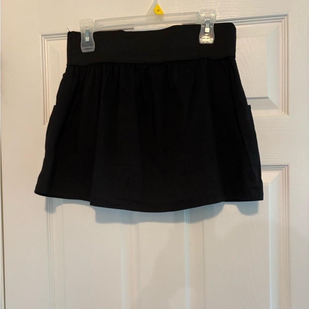 Stargazer Black Women's Skirt with Pockets